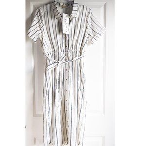 *NWT * POLAGRAM SHIRT DRESS - MINIMAL & CLASSY